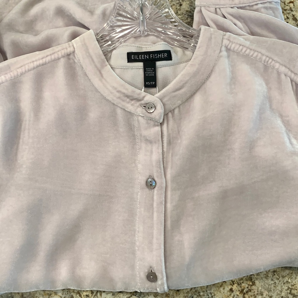 Eileen Fisher Velvet Shirt